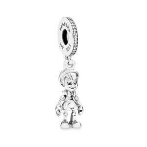 New exclusive Pandora Disney Parks Pinocchio Dangle Charm for jewelry bracelet